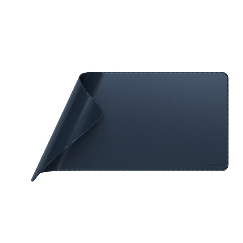 Satechi Vegan-Leather Premium Desk Mat - Blue - iSTYLE RS