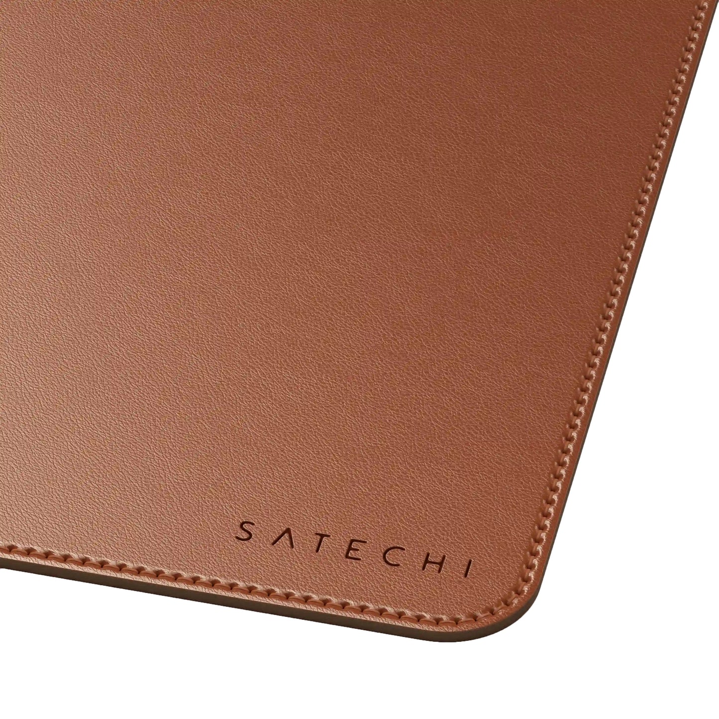 Satechi Vegan-Leather Premium Desk Mat - Brown - iSTYLE RS