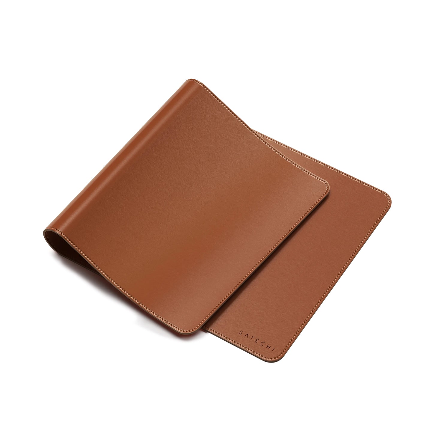 Satechi Vegan-Leather Premium Desk Mat - Brown - iSTYLE RS