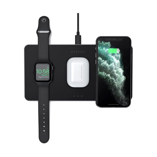 SATECHI TRIO WIRELESS CHARGER WITH MAGNETIC PAD - iSTYLE RS