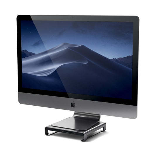 Satechi Aluminum Monitor Stand Hub za iMac - Space Gray - iSTYLE RS
