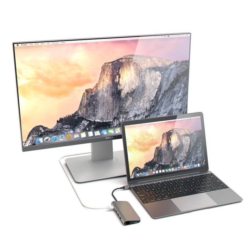 Satechi Type-C Multi-Port 4K Adapter - Space Gray - iSTYLE RS