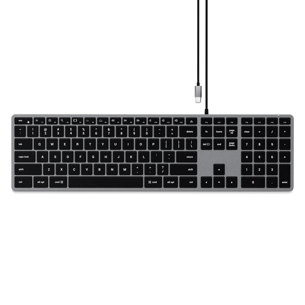 SATECHI SLIM W3 WIRED BACKLIT KEYBOARD - iSTYLE RS