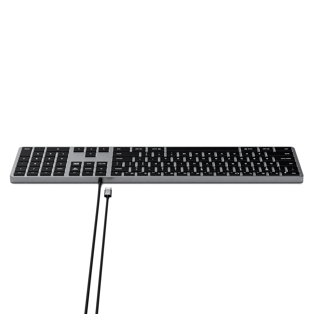 SATECHI SLIM W3 WIRED BACKLIT KEYBOARD - iSTYLE RS