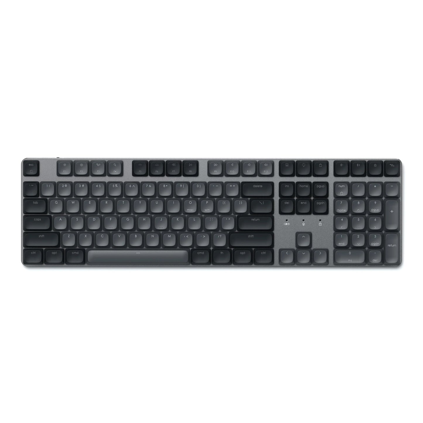 Satechi SM3 Slim Mechanical Backlit Bluetooth Keyboard - US- Dark
