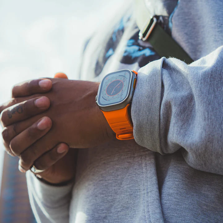 Decoded Sport Silicone Ultra Traction Strap | Apricot Crush - iSTYLE RS