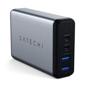 Satechi 75W Dual Type-C PD Travel Charger (2x USB-A,1x USB-C PD 18W,1x USB-C PD 60W) - Space Grey - iSTYLE.rs