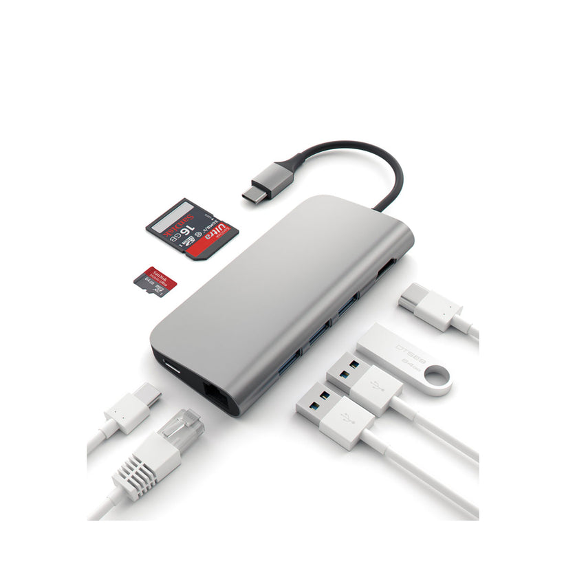 Satechi Type-C Multi-Port 4K Adapter - Space Gray - iSTYLE RS
