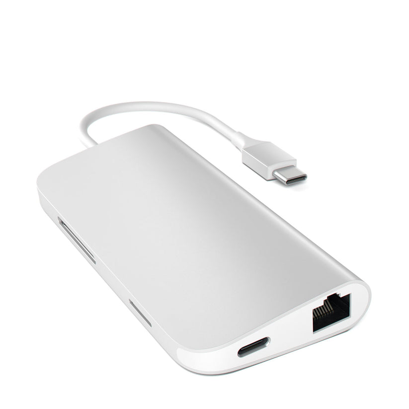Satechi Type-C Multi-Port 4K Adapter - Silver - iSTYLE RS