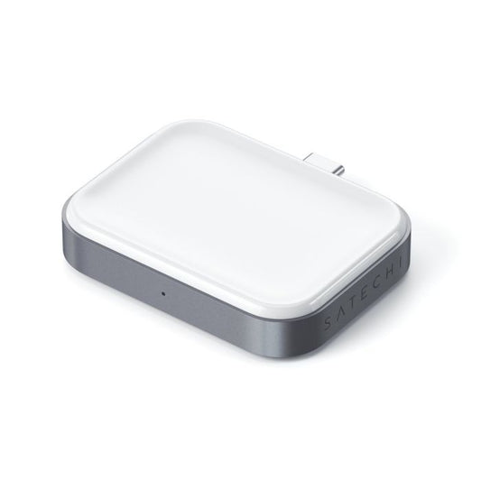 Satechi USB-C Wireless Charging Dock for AirPods (5W) - Space Grey - iSTYLE.rs