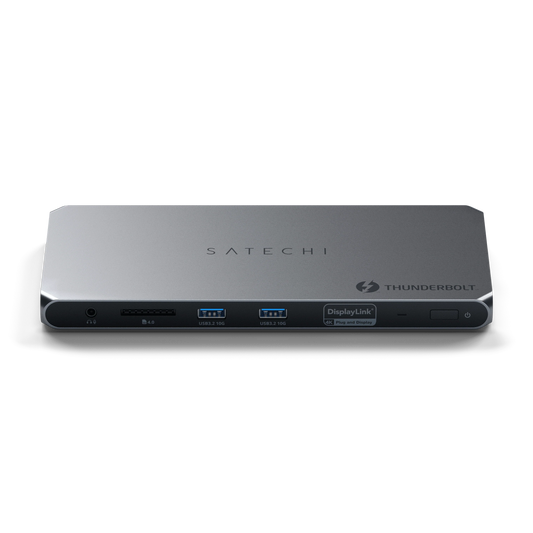 Satechi Thunderbolt 4 Multi-Display Docking Station - EU - Space Grey