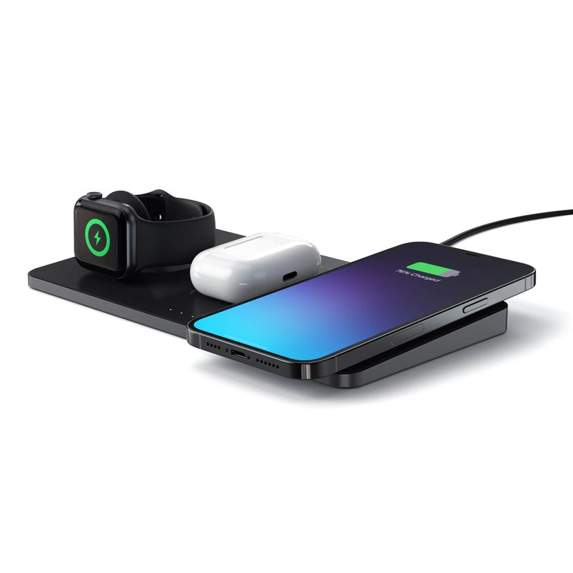 SATECHI TRIO WIRELESS CHARGER WITH MAGNETIC PAD - iSTYLE RS