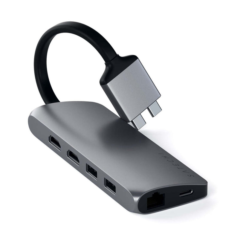 SATECHI TYPE-C DUAL MULTIMEDIA ADAPTER - iSTYLE RS