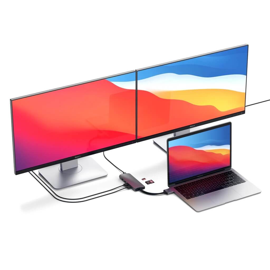 SATECHI TYPE-C DUAL MULTIMEDIA ADAPTER - iSTYLE RS