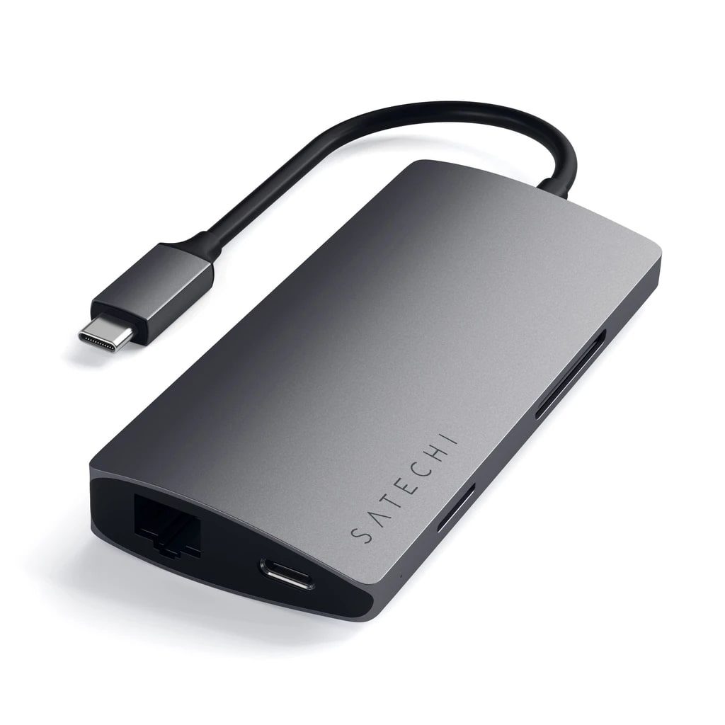 SATECHI TYPE-C MULTI-PORT ADAPTER 4K SA ETHERNET V2 - iSTYLE RS