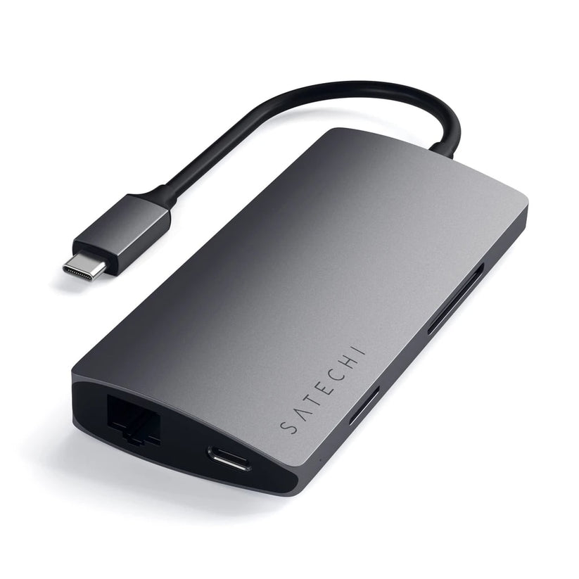 SATECHI TYPE-C MULTI-PORT ADAPTER 4K SA ETHERNET V2 - iSTYLE RS