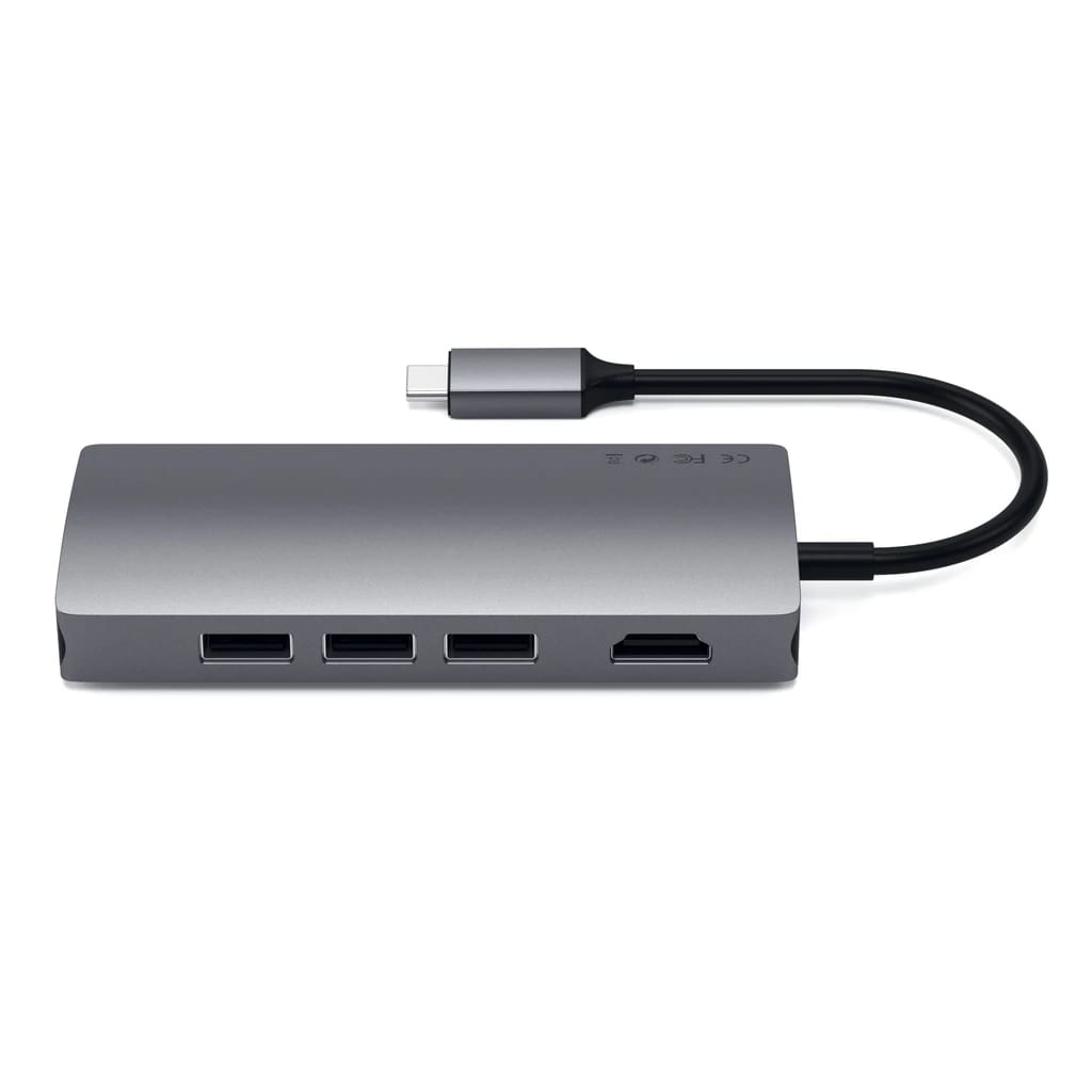 SATECHI TYPE-C MULTI-PORT ADAPTER 4K SA ETHERNET V2 - iSTYLE RS