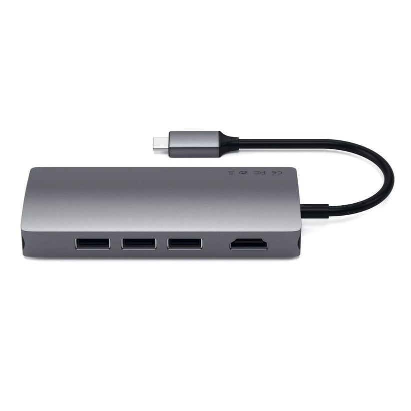 SATECHI TYPE-C MULTI-PORT ADAPTER 4K SA ETHERNET V2 - iSTYLE RS