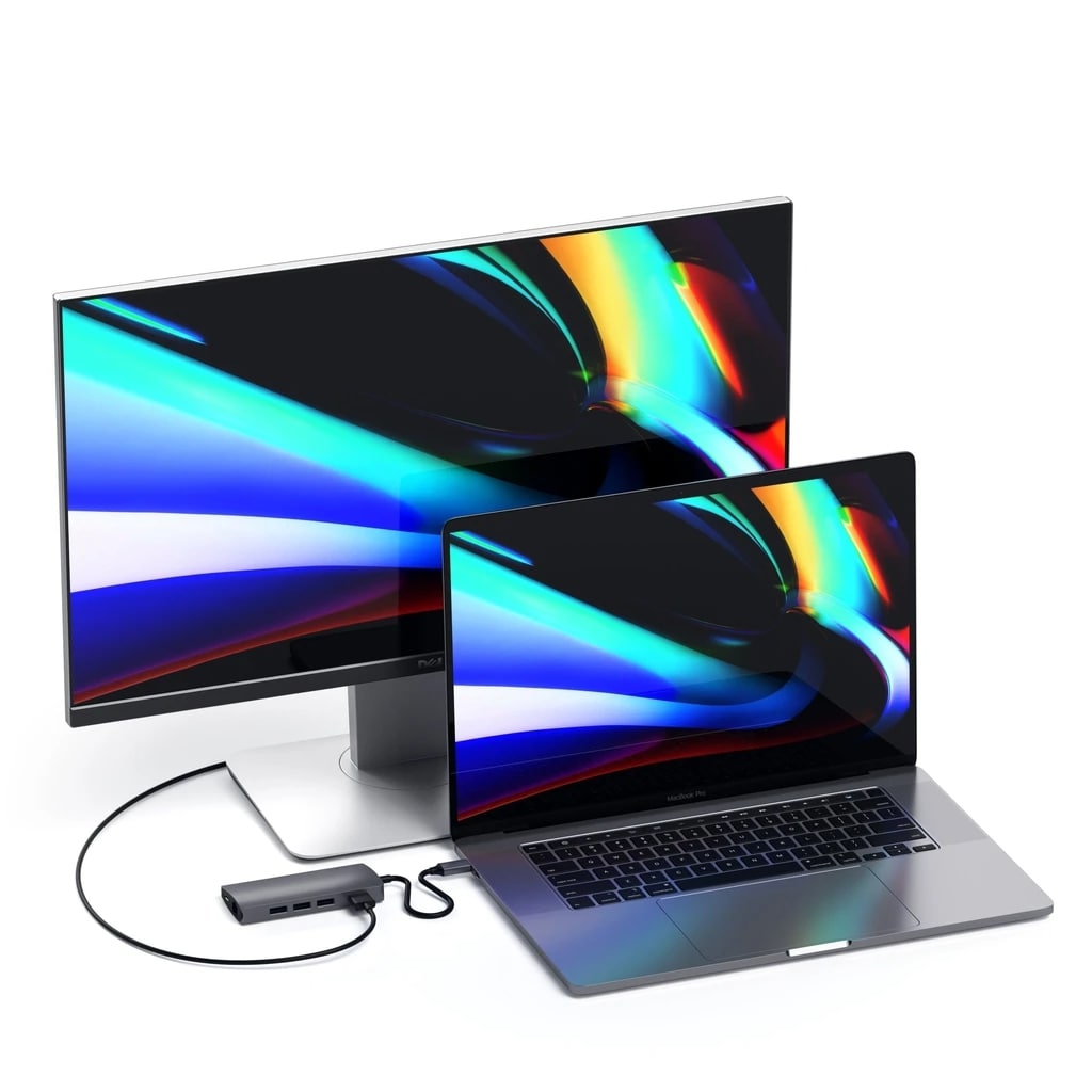 SATECHI TYPE-C MULTI-PORT ADAPTER 4K SA ETHERNET V2 - iSTYLE RS