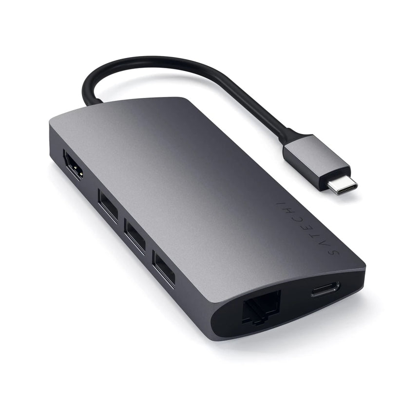 SATECHI TYPE-C MULTI-PORT ADAPTER 4K SA ETHERNET V2 - iSTYLE RS