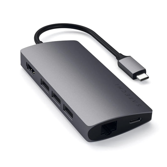 SATECHI TYPE-C MULTI-PORT ADAPTER 4K SA ETHERNET V2 - iSTYLE RS