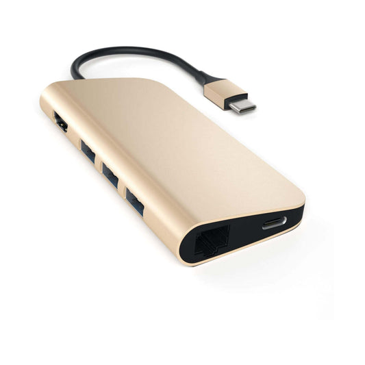 Satechi Type-C Multi-Port 4K Adapter - Gold - iSTYLE RS