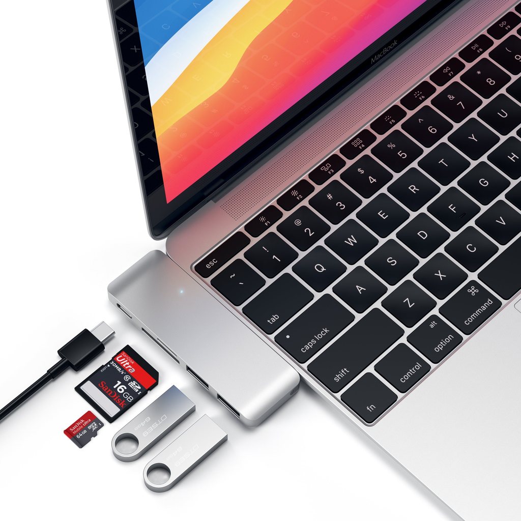 Satechi Type-C Pass USB Hub - Silver - iSTYLE RS