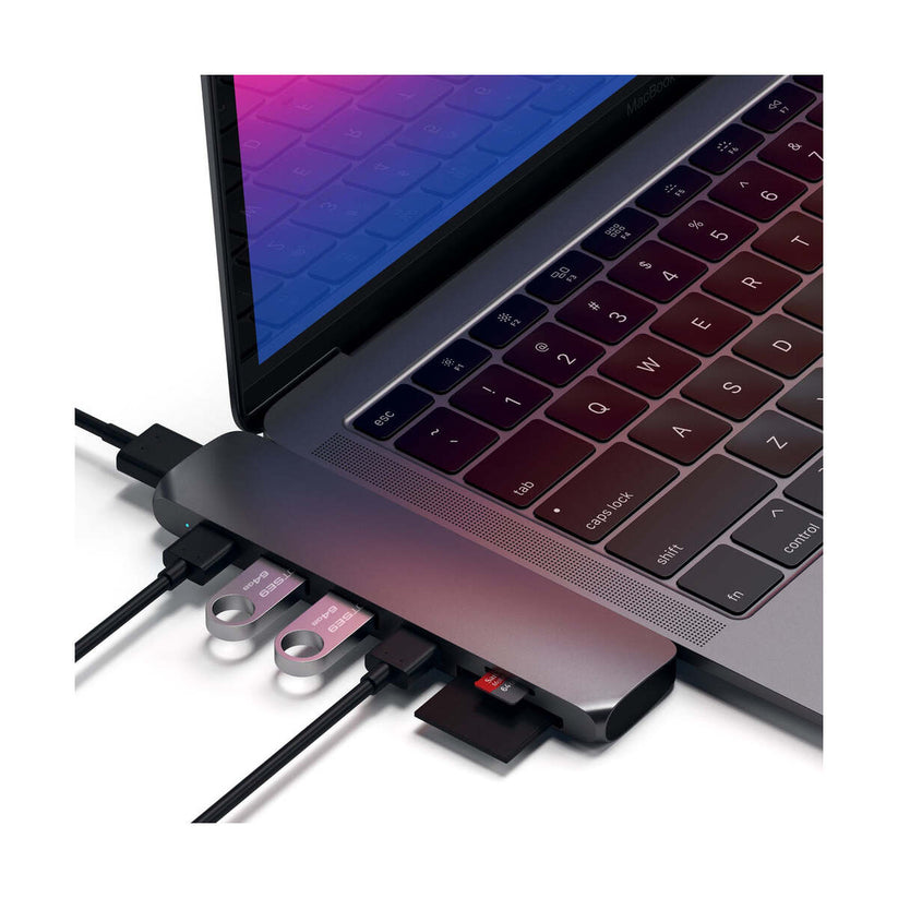 Satechi USB-C Hub s Thunderbolt 3 - Space Gray - iSTYLE RS