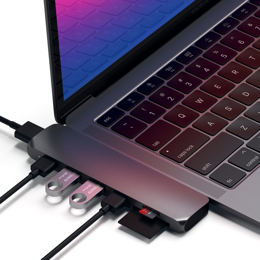 Satechi USB-C Hub s Thunderbolt 3 - Space Gray - iSTYLE RS