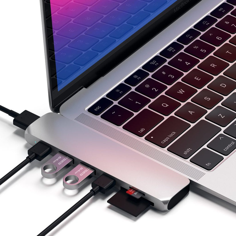 Satechi USB-C Hub s Thunderbolt 3 - silver - iSTYLE RS