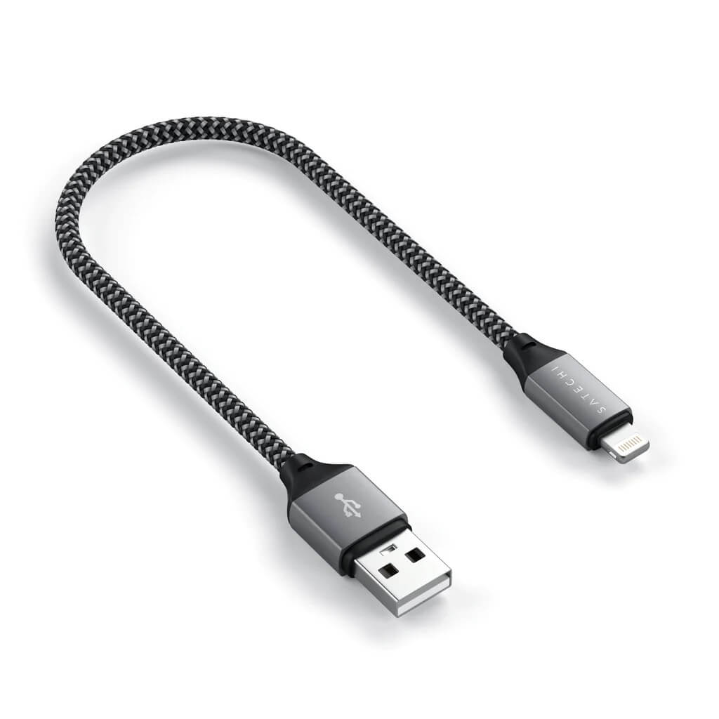 SATECHI USB-A TO LIGHTNING CABLE - 25CM - iSTYLE RS