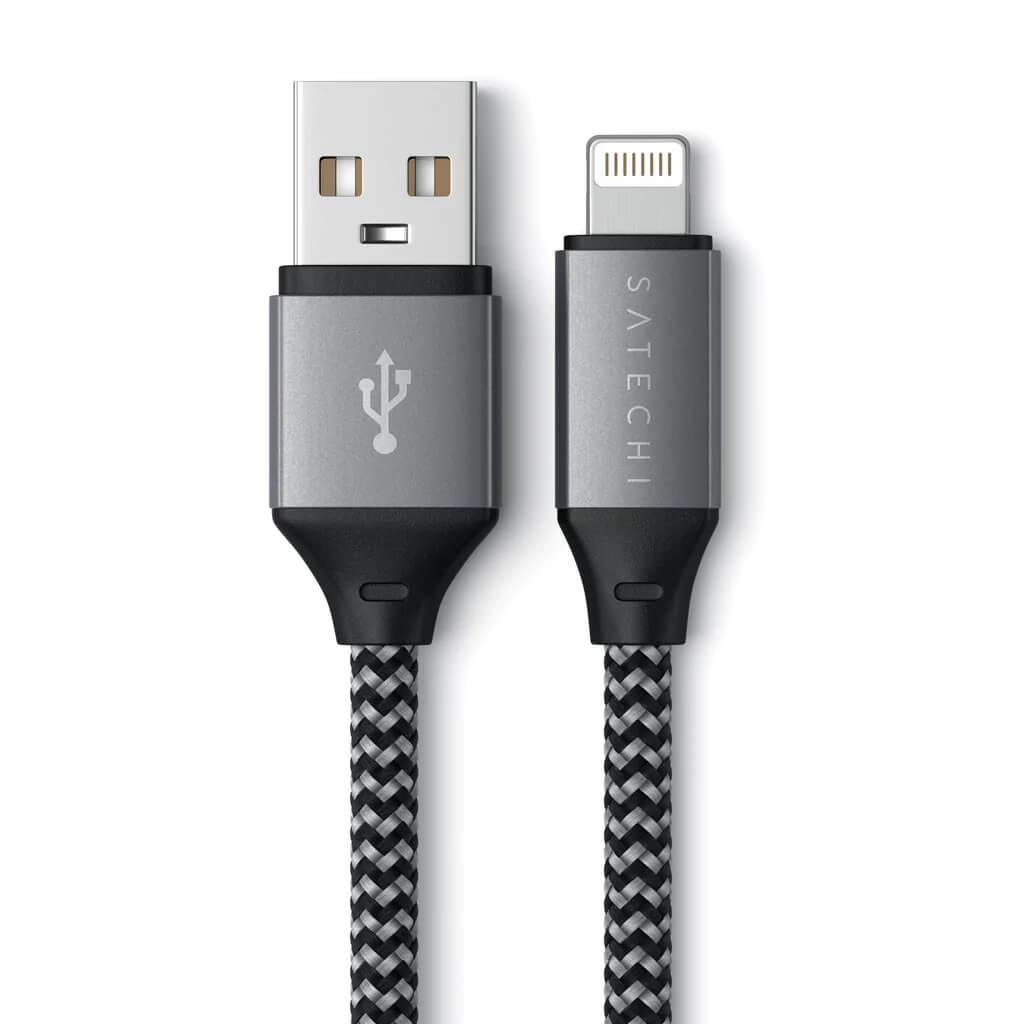 SATECHI USB-A TO LIGHTNING CABLE - 25CM - iSTYLE RS