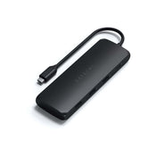 Satechi Aluminium USB-C Hybrid Multiport adapter (SSD Enclosure, HDMI 4K, 2 x USB-A 3.1 Gen 2 up to 10 Gbps) - Black - iSTYLE RS