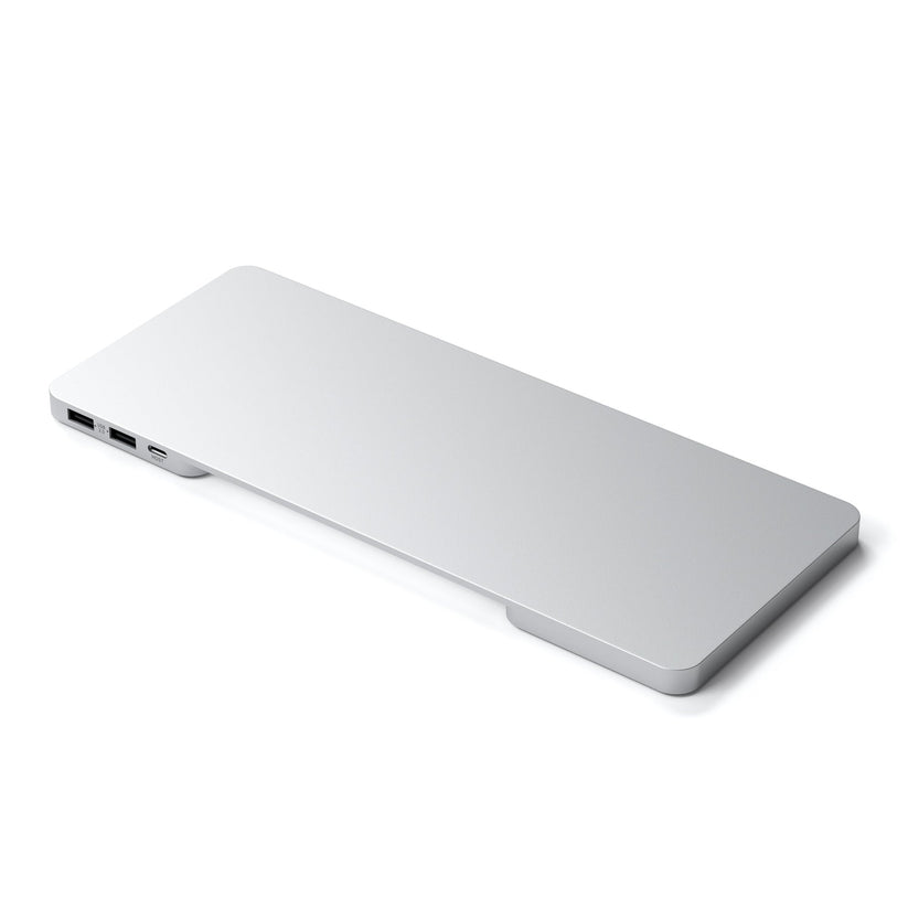 Satechi USB-C Slim Dock 24" IMAC (1xType-C Upstream Port,2x USB 2.0,1xMicro SD,1xSD Card,1xUSB-A,1x M.2 SSD slot, 1xUSB-C) colour match cable inc. - Silver - iSTYLE.rs