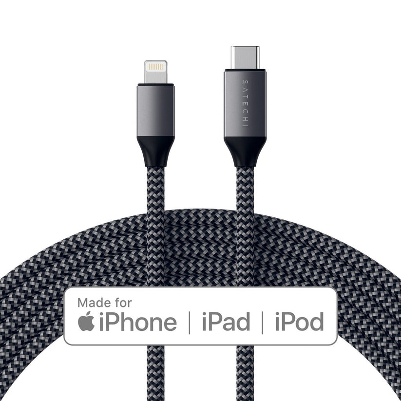 SATECHI USB-C TO LIGHTNING CABLE - 1,8M - iSTYLE RS