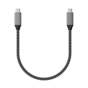 Satechi USB4 C-To-C Braided Cable 40 Gbps 25cm - Grey - iSTYLE RS