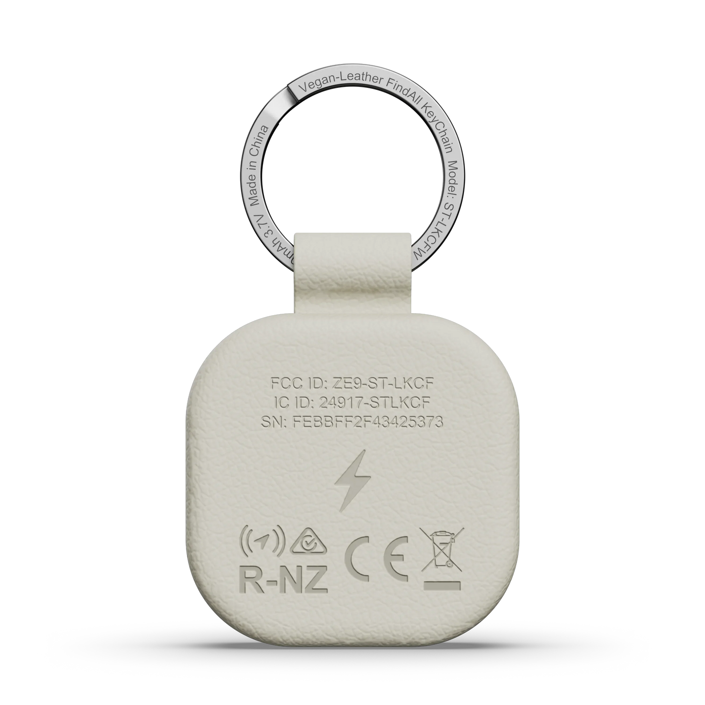 Satechi Vegan-Leather FindAll™ Keychain - Sand