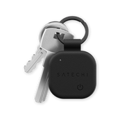 Satechi Vegan-Leather FindAll™ Keychain - Black