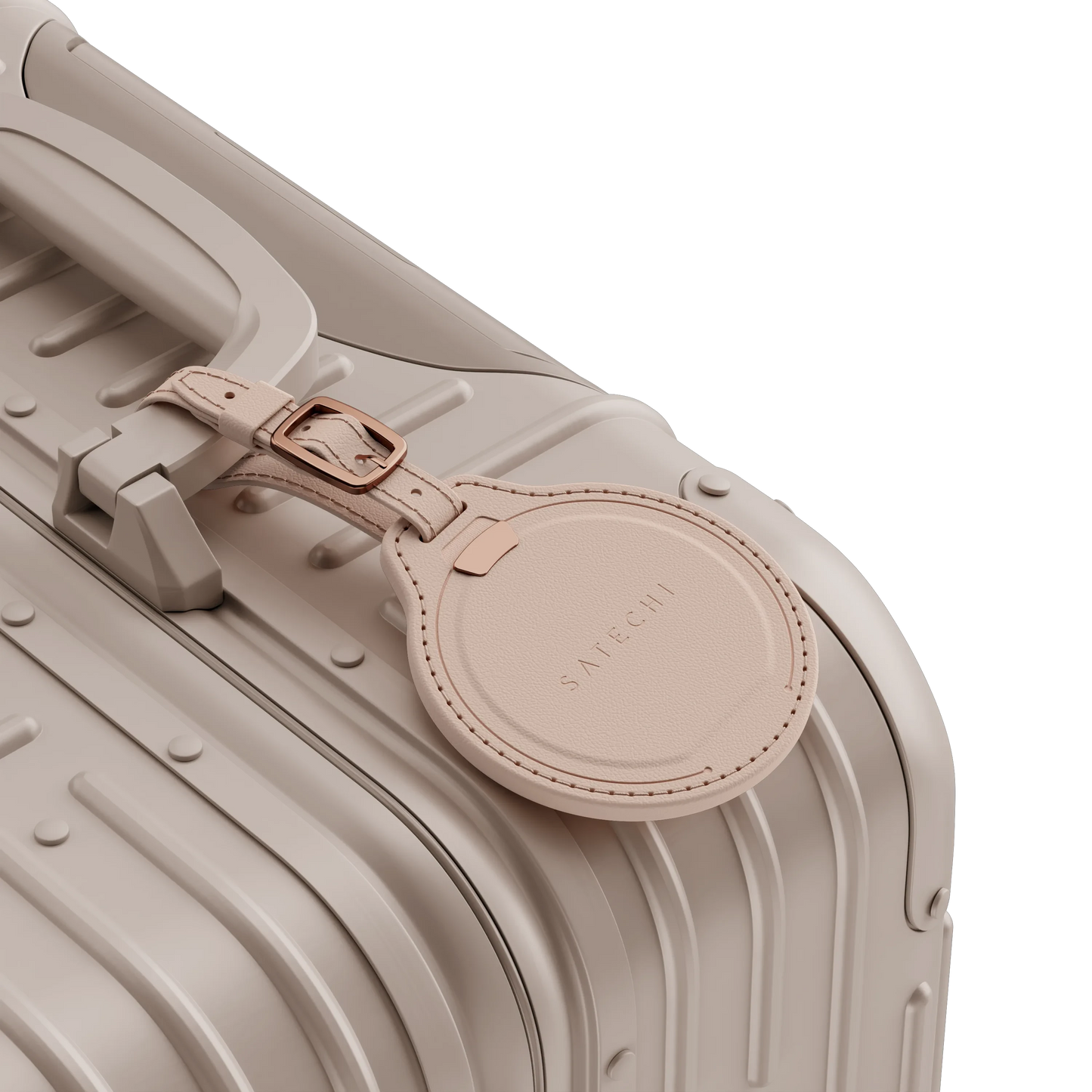 Satechi Vegan-Leather FindAll Luggage Tag - Desert Rose