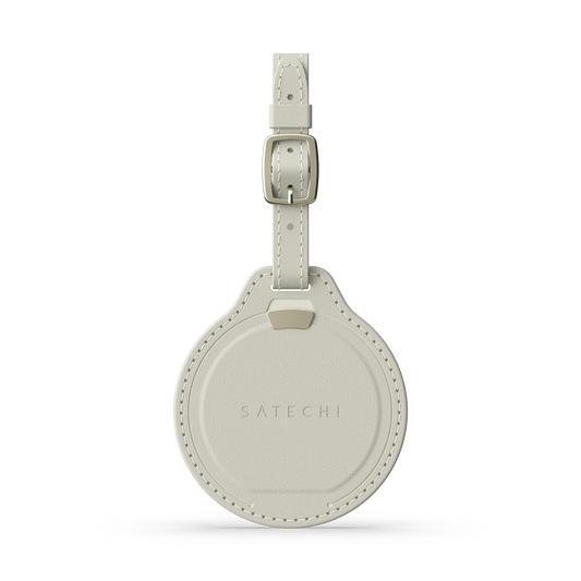Satechi Vegan-Leather FindAll™ Luggage Tag - Sand