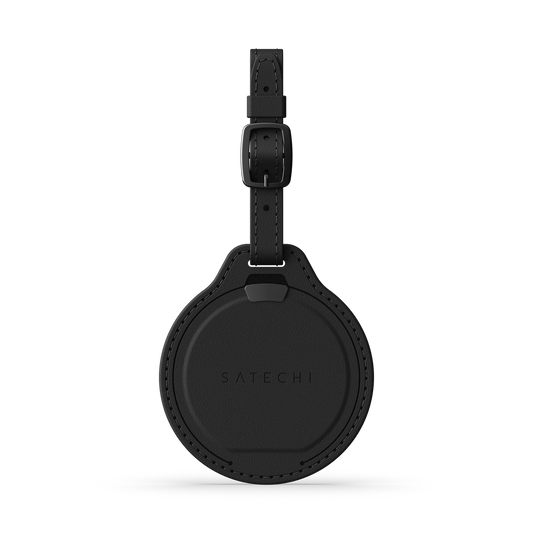 Satechi Vegan-Leather FindAll™ Luggage Tag - Black