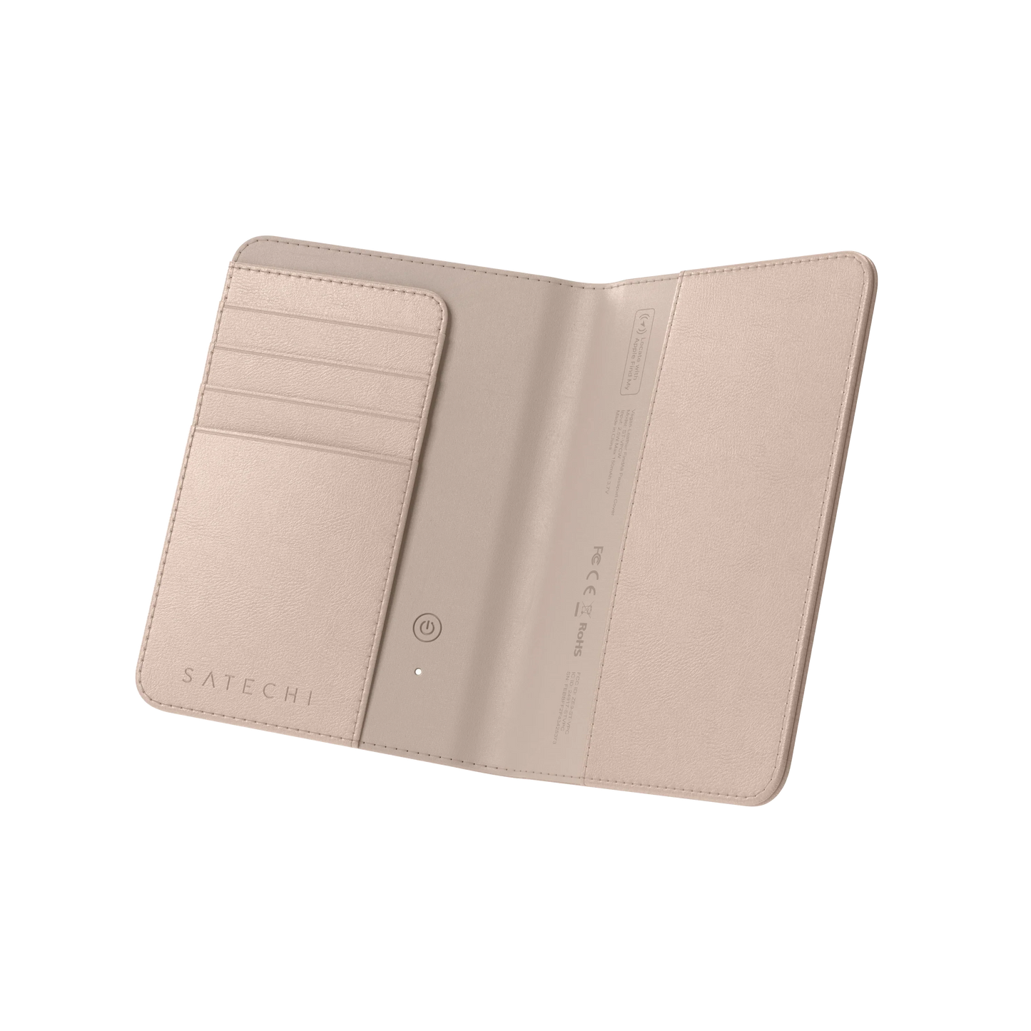 Satechi Vegan-Leather FindAll™ Passport Cover - Desert Rose