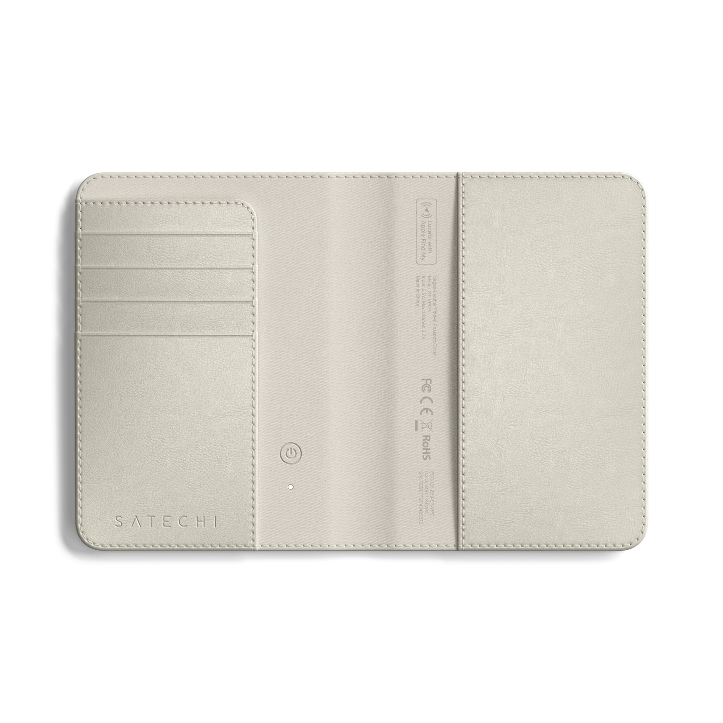 Satechi Vegan-Leather FindAll™ Passport Cover - Sand