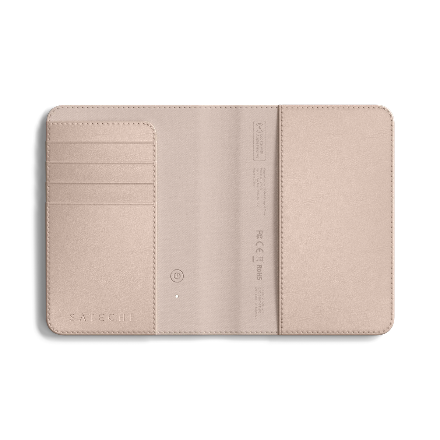 Satechi Vegan-Leather FindAll™ Passport Cover - Desert Rose
