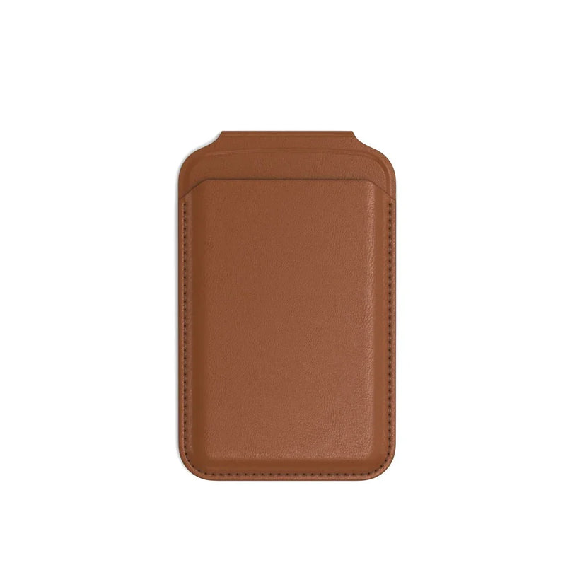 Satechi Vegan-Leather Magnetic Wallet Stand - Brown - iSTYLE RS