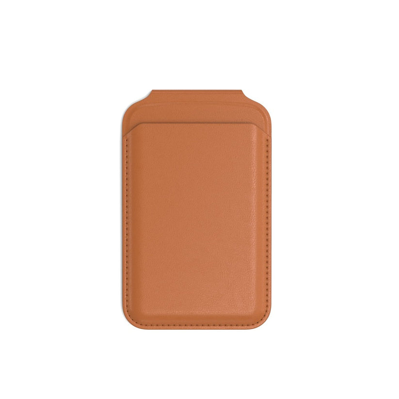 Satechi Vegan-Leather Magnetic Wallet Stand - Orange - iSTYLE RS
