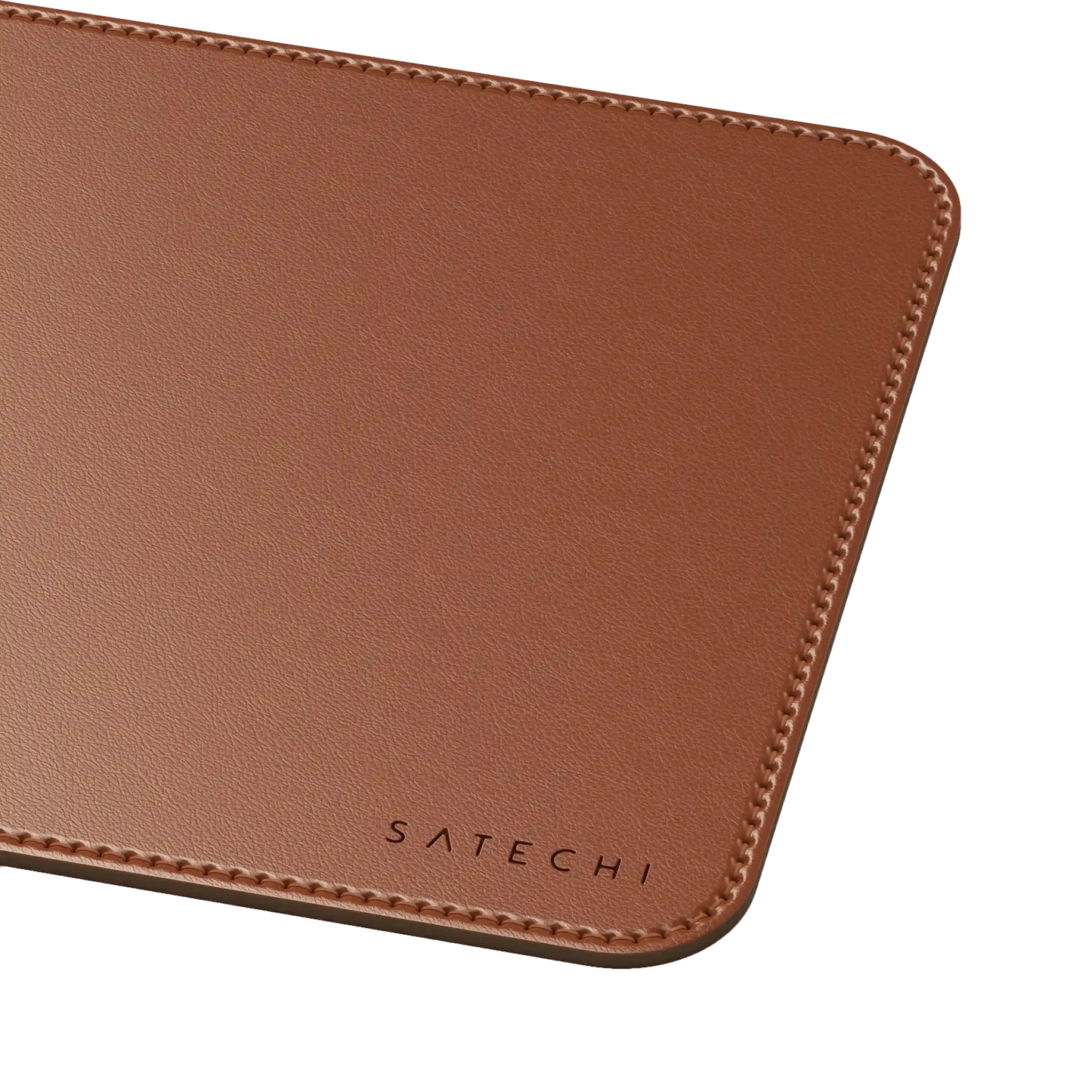 Satechi Vegan-Leather Premium Mouse Pad - Brown 