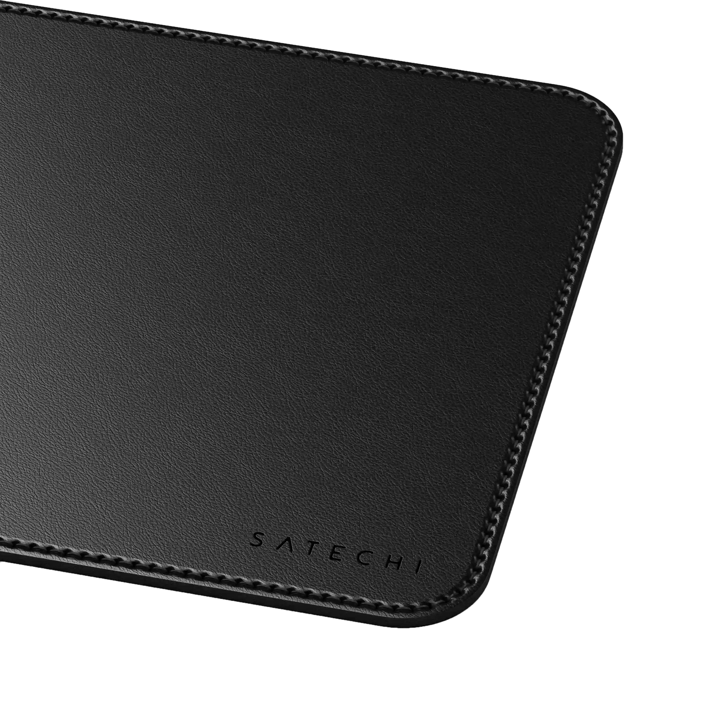 Satechi Vegan-Leather Premium Mouse Pad - Black 