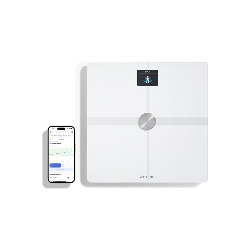 Withings Body Smart Advanced Body Composition Wi-Fi Scale - Bela - iSTYLE RS