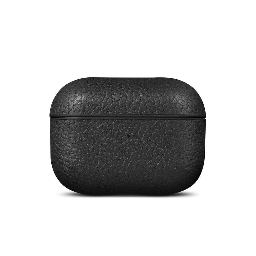 Leather Case for AirPods Pro (2nd gen) Black - iSTYLE RS